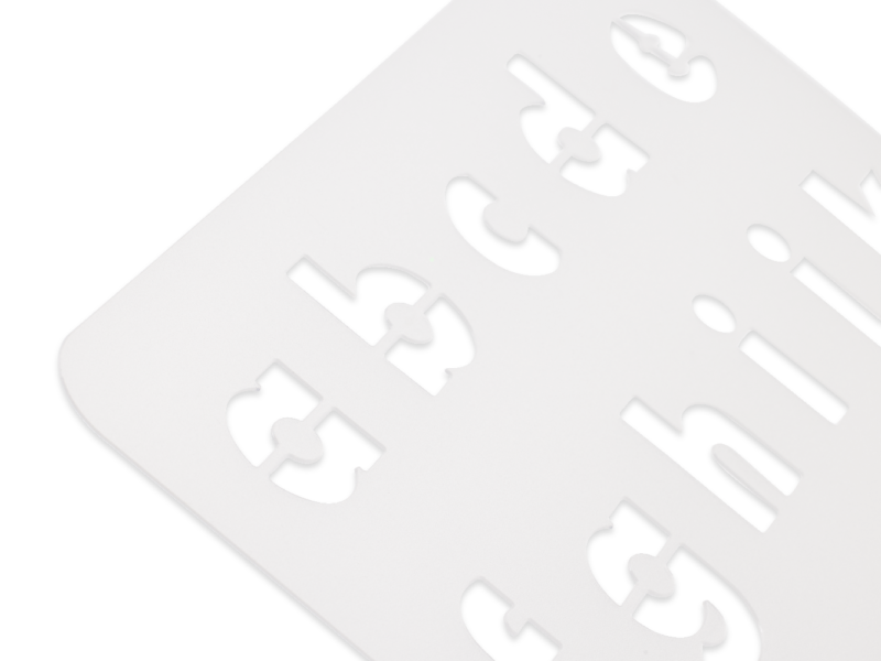 Letter + Number Stencil Set - Image 2