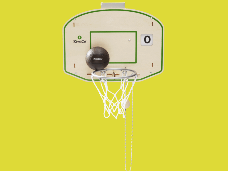 Self-Scoring Basketball Hoop