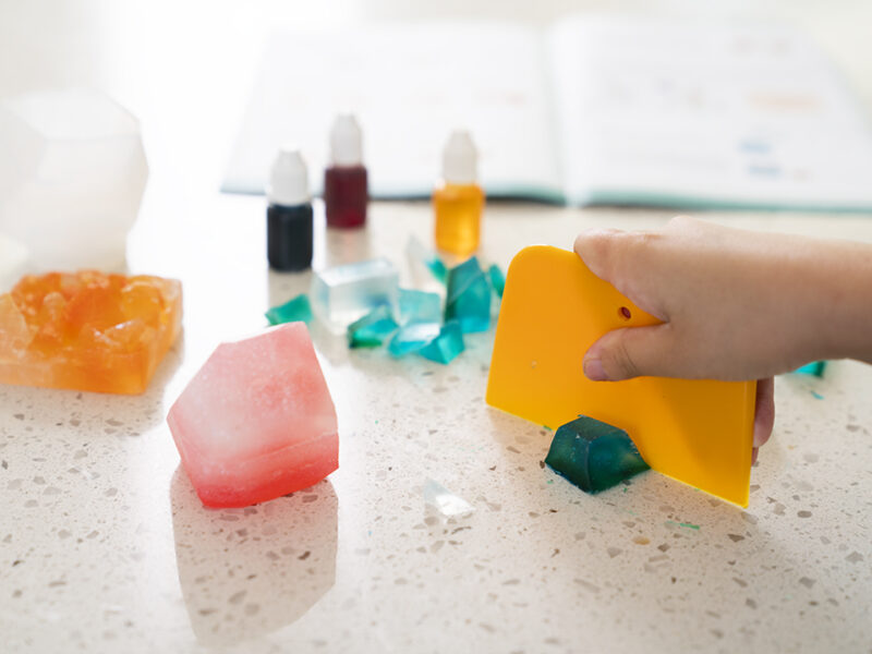 Crystal Ombre Soap Making - Image 4