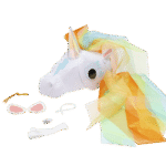 Glowing Horn Unicorn Costume