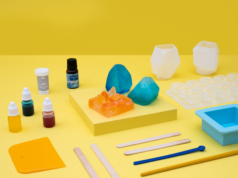 Crystal Ombre Soap Making - Image 3