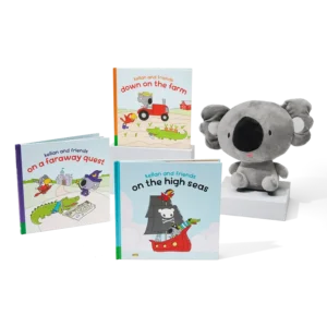 Kellan Plushie Book Set