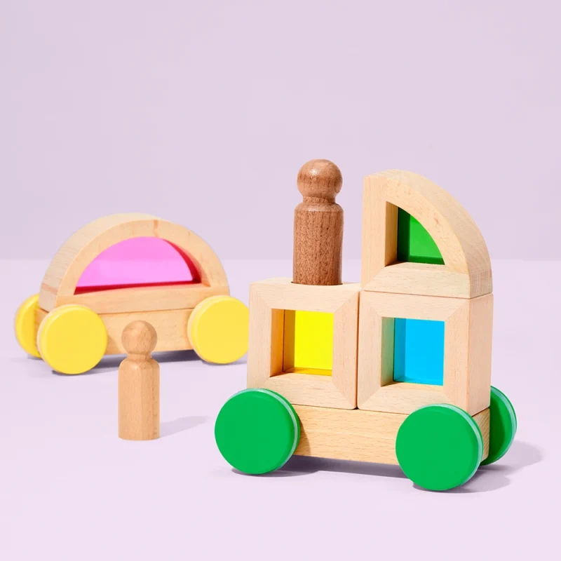Rainbow Block Cars - Image 3