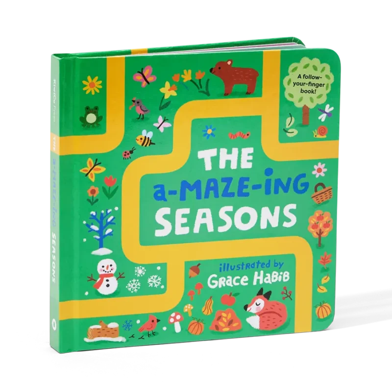 The A-MAZE-ing Seasons: A follow-your-finger book! - Image 3