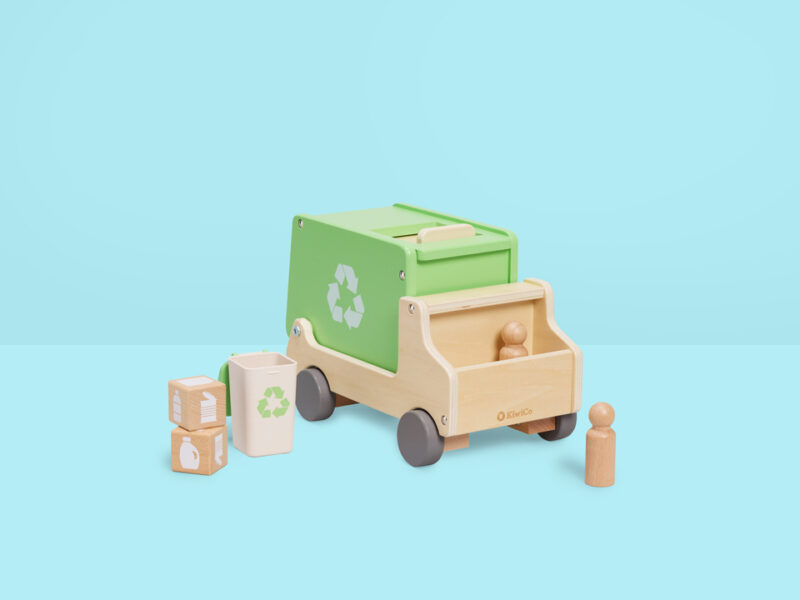 Fill-It-Up Recycling Truck Set - Image 3