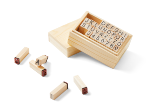 Letter and Number Stamp Set