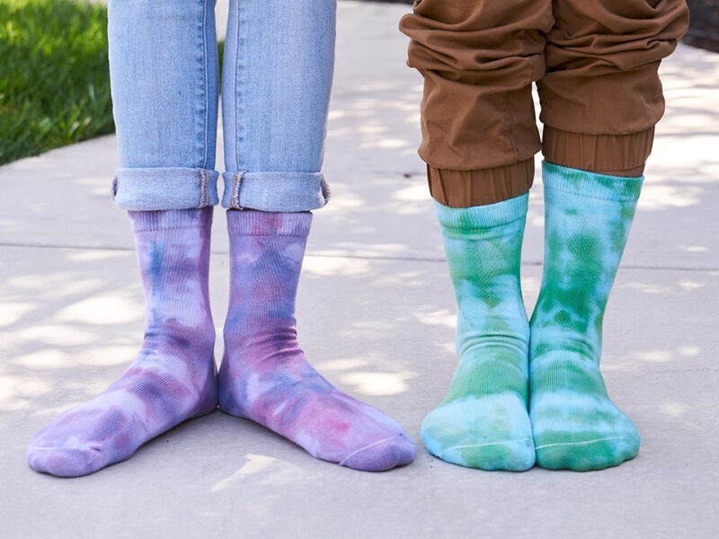 Ice-Dyed Hat & Socks - Image 3