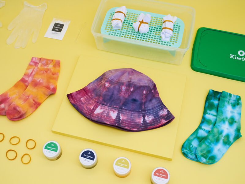 Ice-Dyed Hat & Socks - Image 4