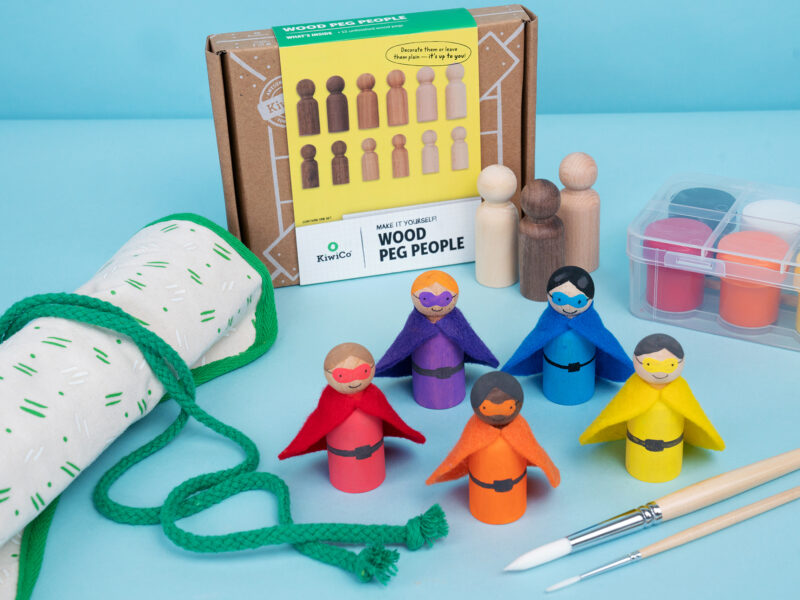 Wood Peg People - Image 2