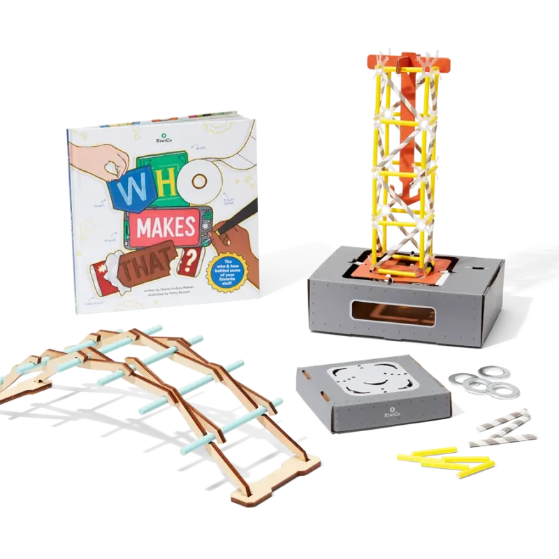 Civil Engineer + Who Makes That? Book Bundle