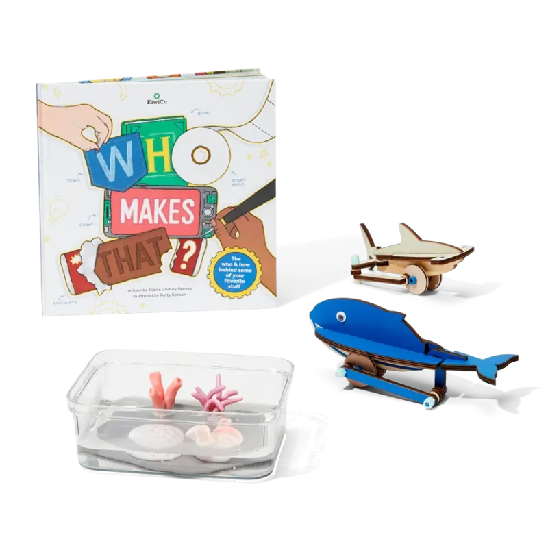Marine Biologist + Who Makes That? Book Bundle