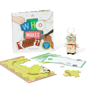 Robot Coder + Who Makes That? Book Bundle