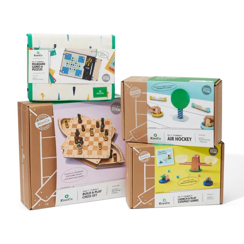 Build & Play Games Bundle (4-Pack)