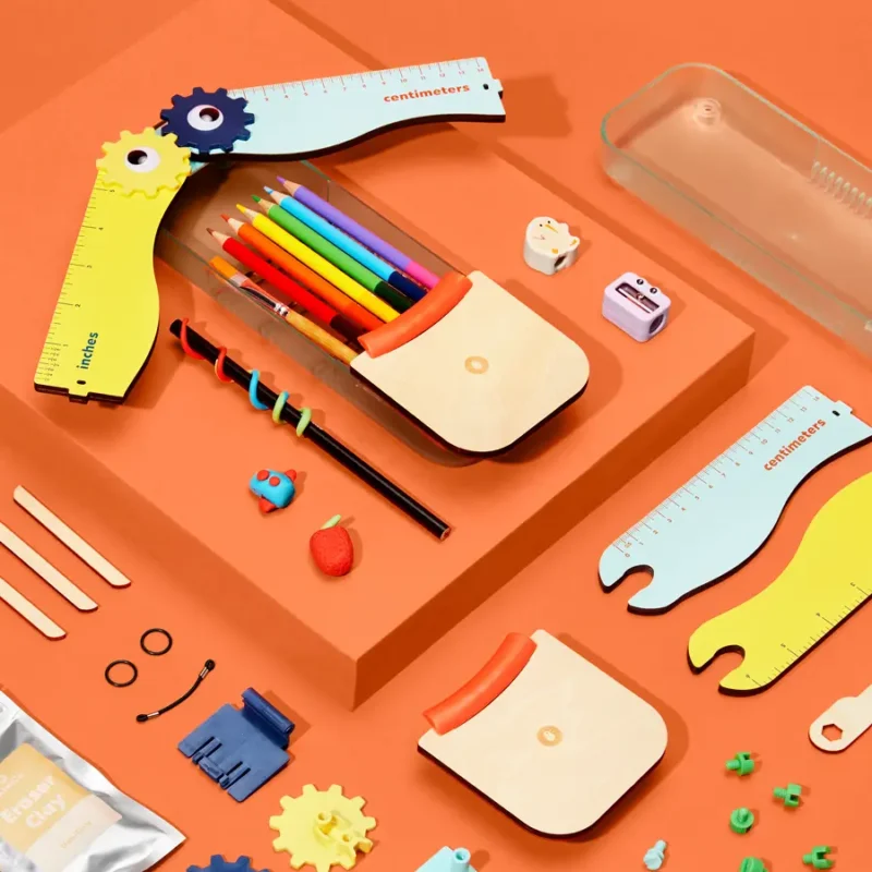 Pop-Up Pencil Box