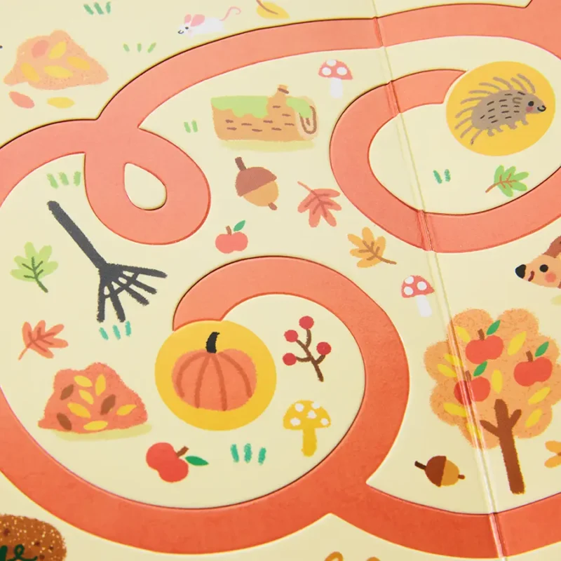 The A-MAZE-ing Seasons: A follow-your-finger book! - Image 2