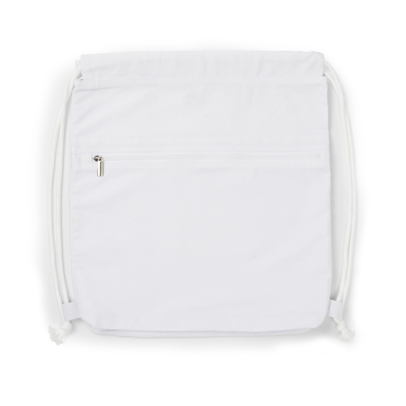 Canvas Drawstring Backpack - Image 2