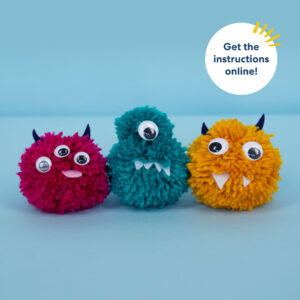 Pom-Pom Monsters Set (3-Pack)