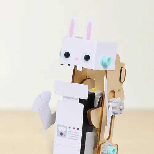 robot with customized body skins